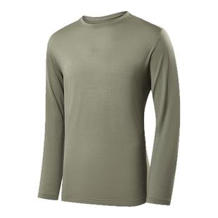 ECCO爱步长袖男 美利奴羊毛速干衣运动T恤舒适打底衫男ES253T027