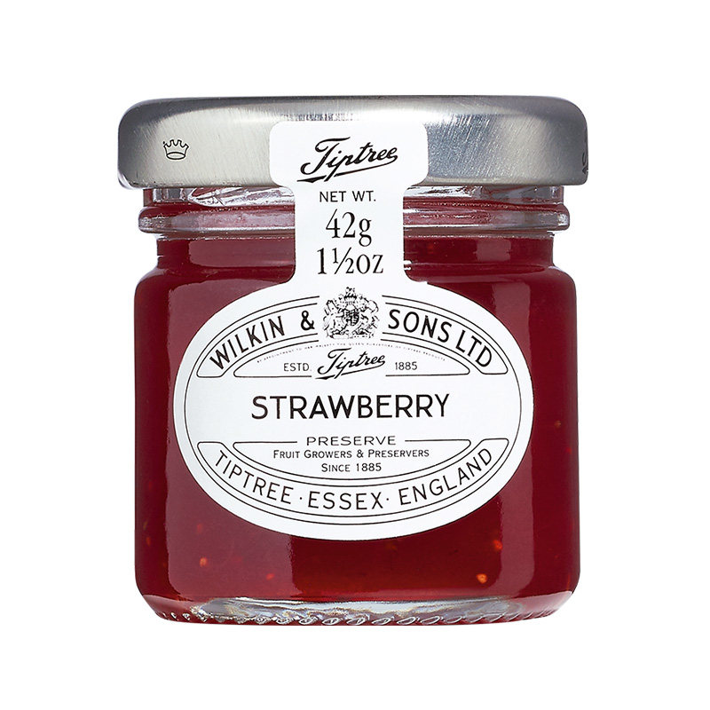 Tiptree缇树进口树莓草莓果酱小包装蓝莓酱黑加仑涂抹面包伴手礼