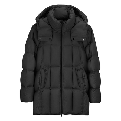 MindBridge纯色连帽羽绒服