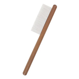 petiy日本宝丽柄梳气垫针梳约克夏马尔济斯小型长毛犬开结拉毛梳