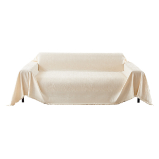 奶油风高级感沙发盖布巾2026新款四季通用防猫抓沙发套罩垫毯夏季