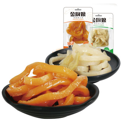 金厨娘泡椒多味水晶肉皮休闲零食