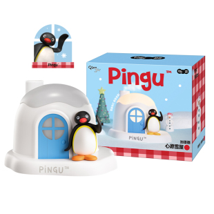 马克图布Pingu雪屋加湿器小型迷你便携式桌面办公室房间宿舍学生车载可爱usb充电款