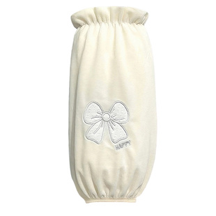 长款袖套套袖女2025新款冬羽绒服护袖上班耐脏可爱手袖防脏高颜值