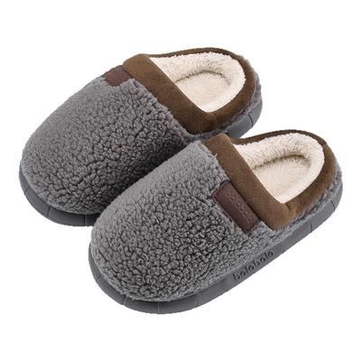 巴拉巴拉童鞋儿童拖鞋男女童2025年新款冬季加绒保暖棉鞋舒适百搭