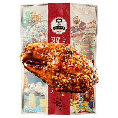 四川双流麻辣兔头川味特产零食