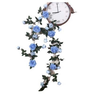 莫奈花园装饰花藤仿真玫瑰花藤条