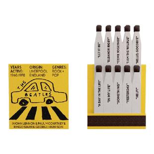 江边样子|NTS授权 书式火柴 怀旧老式复古设计定制 致敬thebeatle