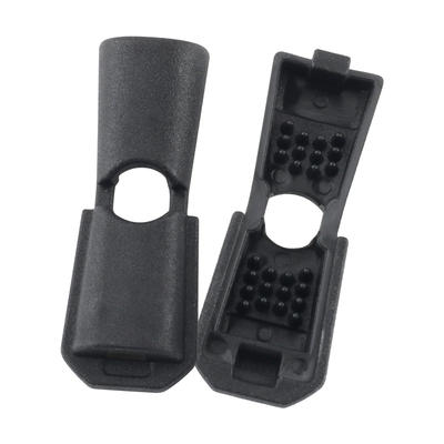 尼龙尾夹纽扣弹力绳调节固定