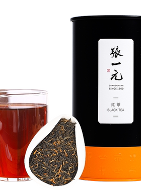 张一元特级滇红云南红茶100g罐装