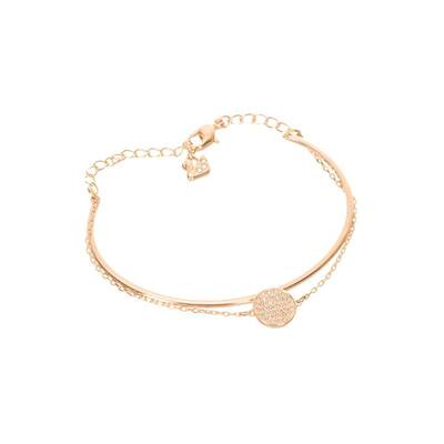 自营 SWAROVSKI施华洛世奇圆形标志二合一ginger手链水晶新年礼物