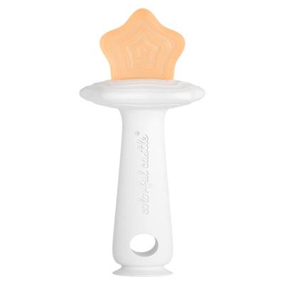 秘密城堡婴儿牙胶防卡喉安抚神器