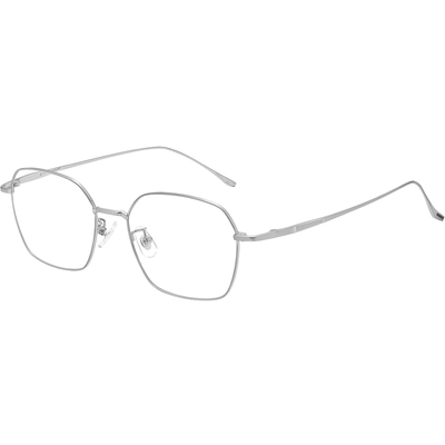 蔡司超轻纯钛近视眼镜男可配度数