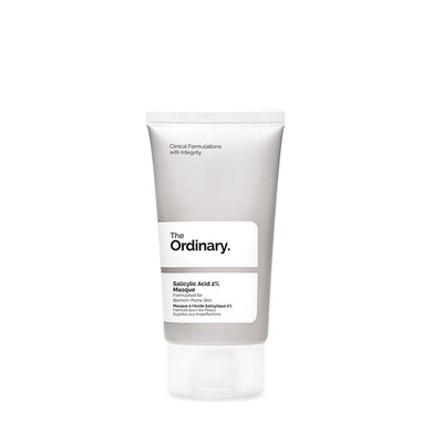 The Ordinary 2%水杨酸竹炭面膜去闭口粉刺黑头清洁面膜涂抹面膜