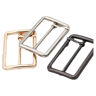 华星辅料金属腰带扣三档扣带针扣腰扣服装配件袖袢扣高档针扣