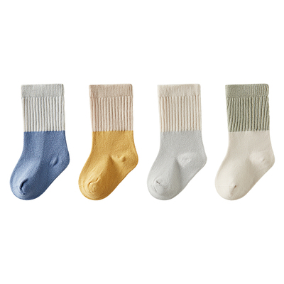 全网热销，春夏儿童中筒袜抗菌款