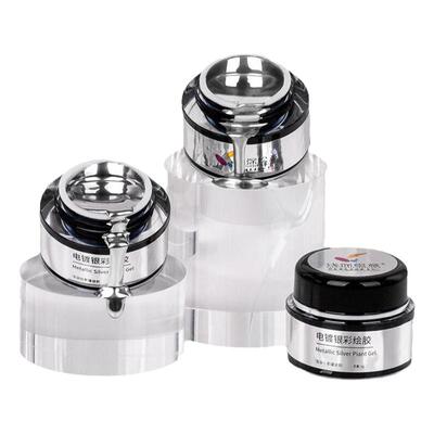 浅深绘意立体彩绘胶金属质感