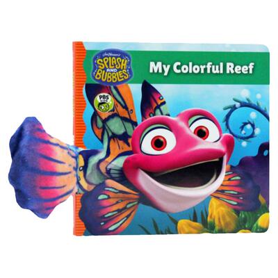 英文原版绘本 Splash and Bubbles: My Colorful Reef水花和泡泡 多彩的暗礁 儿童启蒙纸板图画书
