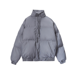 FEAR OF GOD复线ESSENTIALS冬季潮牌加厚面包棉服外套FOG高街棉衣