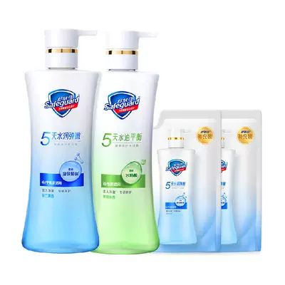 舒肤佳控油水润舒缓敏感沐浴露