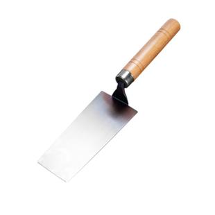 抹泥刀不锈钢灰匙一体皿刀抹灰刀铲工具批泥工漆工刮腻子刮墙填