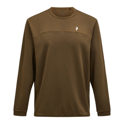 壁克峰户外运动抓绒圆领卫衣