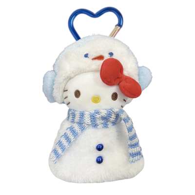 正版雪宝helloKitty包包挂件小挂饰可爱毛绒哈喽kt钥匙扣新年礼物