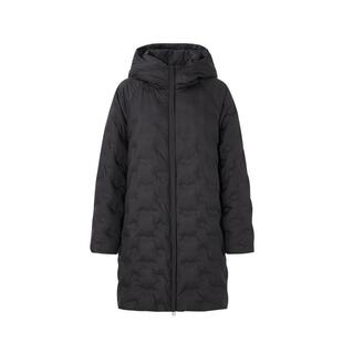 【轻量羽绒】AUM噢姆2025年冬季新款休闲立领连帽中长款羽绒服女