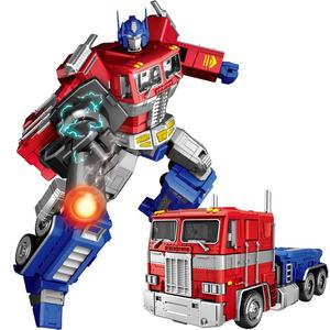 超大变形玩具5大黄蜂汽车擎天金刚柱机器人手办男孩儿童合金正版4