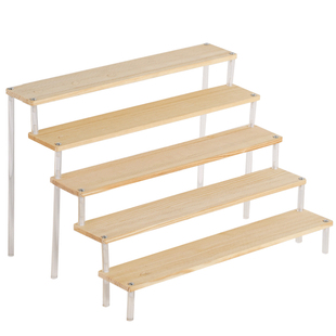 手办展示柜盲盒收纳架亚克力小摆件玩具置物架泡泡玛特萌粒陈列架