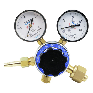 上海减压器厂YQY-08氧气减压器减压阀控制流量压力阀压力表稳压器