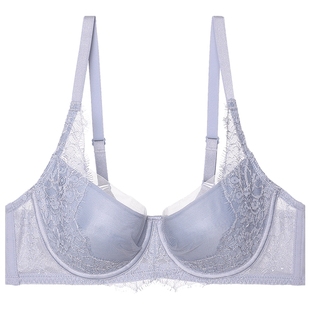 爱慕内衣女红本命年大胸显小无纺布文胸软钢圈收副乳胸罩AM127611