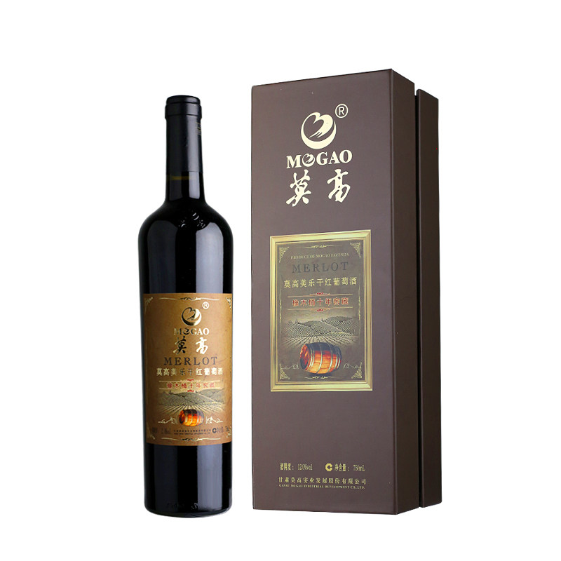 莫高十年美乐干红葡萄酒