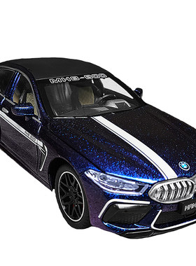 合金M8七开门宝玛模型金属玩具车