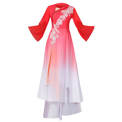 古典飘逸中国风民族舞蹈服