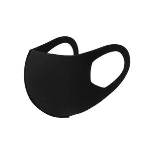口罩明星同款女高颜值薄款透气海绵可水洗3d立体黑囗罩男潮款防晒