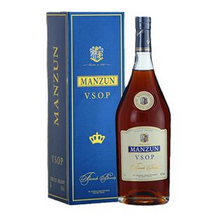 法国曼尊拿破仑白兰地VSOP2斤装洋酒原装进口礼盒装