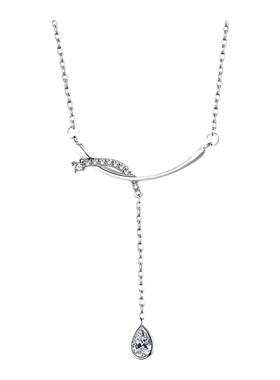 流苏微笑项链女高级设计感小众