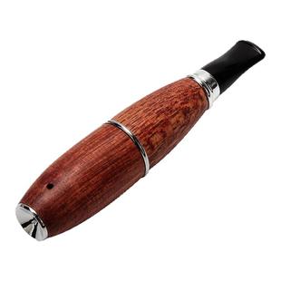 新款烟斗正品鱼雷斗 飞艇实木随身斗 进口石楠木防风雪茄斗可拆卸