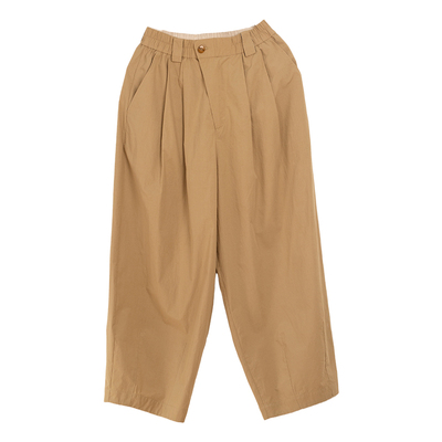 忘城松紧腰九分裤全棉