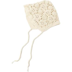 niko and ... 帽子2025新款休闲钩花镂空系带甜美可爱帽子571296