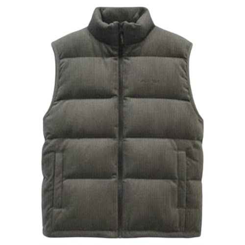 【城市机能】GRAMICCI 25FW 小野人日系户外灯芯绒复古立领棉马甲