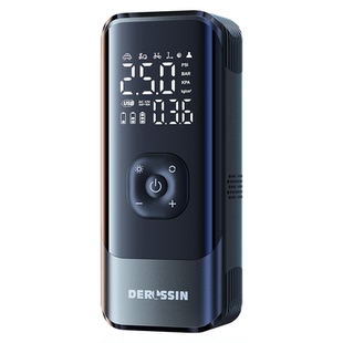 车载无线充气泵便携式汽车用电动打气筒小轿车轮胎车用测压加气宝