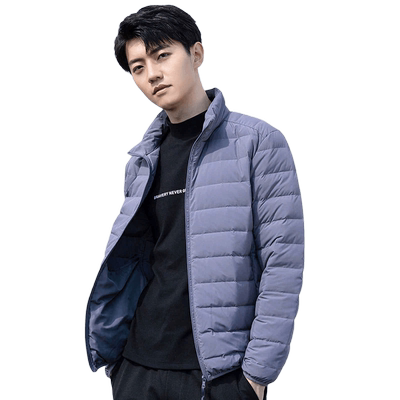 鸭鸭羽绒服男2025年短款运动外套