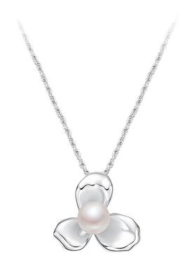 真我不凡S925纯银三叶草项链