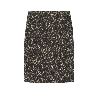 碎花高腰直筒半身裙长款鱼尾裙女