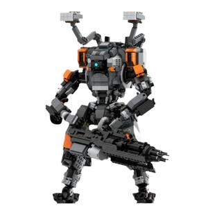 泰坦陨落积木手办机甲系列2xbox周边模型 先锋级泰坦男孩拼装玩具