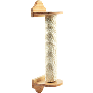 喵仙儿抓柱猫咪爬架剑麻柱猫玩具实木柱抓板宠物用品猫挠痒磨爪器