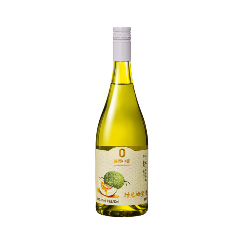 半甜型10度桂花甜瓜蜂蜜酒低度甜酒果酒家庭聚餐无添加晚安酒瓶装