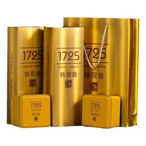 铁观音茶叶1725浓香型新秋茶安溪兰花清香茶500g真空小包装礼盒装